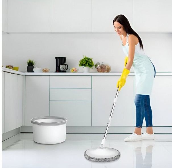 Mop rotativ unic cu găleată